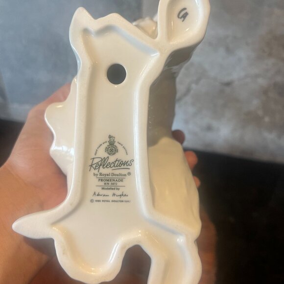 Royal Doulton 'Promenade' Hand Made 14-inch Porcelain Figurine! - Picture 8 of 16